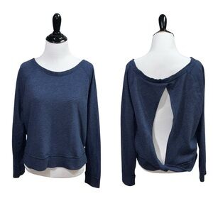 Victoria's Secret Women's M Medium Athletic Sweater Split Back Off the Shoulder